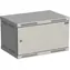 Solarix SENSA-6U-64-21-G / Rack / Wandmontage / 6 HE / 400 mm / Blechtür / RAL 7035