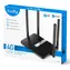 Cudy LT500 schwarz / Router / 4G LTE / 1x WAN + 3x LAN RJ45 100 Mbit/s / 2,4 GHz 300 Mbit/s / 5 GHz 867 Mbit/s