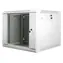 Lanberg WF01-6609-10S grau / Wandschrank / 19" / 9 HE / 600 × 600 mm