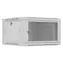 Lanberg Wandschrank grau / Wandschrank / 19" / 6 HE / 600 x 600 mm / perforierte Tür / Flachverpackung