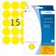 Herma Etiketten rund gelb / 32 mm / Papier / 480 Stück