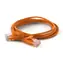 Wantec orange / Patchkabel / Cat6a UTP / RJ45-RJ45 / 3 m