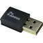 Inter-tech Argus EP-107 schwarz / Wi-Fi/Bluetooth-Adapter / Wi-Fi 5 / Dualband / Bluetooth 4.2 / USB 2.0