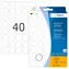 Herma Siegeletiketten transparent 19 mm / Extra klebend / Polyester / 640 Stück