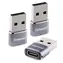 INTENSO C480A anthrazit / USB-C-auf-USB-A-Adapter / Aluminiumgehäuse / 3 Stück / USB 2.0