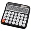 Genie 612BK schwarz / Taschenrechner / Tischgerät / 12-stellig / LCD-Display / batterie-/solarbetrieben