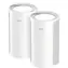 Cudy M11000 2 Stück weiß / Mesh-WLAN-System / Wi-Fi 7 / BE11000 / Tri-Band / 2,5 GHz
