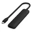 Satechi 6-in-1 USB-C Slim Multiport schwarz / Adapter / USB-C / 2x USB-A / HDMI / microSD / SD