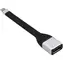 Techly ICOC-USBC-DP12 schwarz / USB-C auf DisplayPort Adapter / 4K 60Hz / 0,131 m