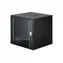Digitus Dynamic schwarz / Wandmontage-Rack / 19" / 12 HE / 607 x 600 x 600 mm / Glastür / Aktivkühlung