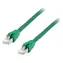 Equip grün / Patchkabel / S/FTP / 0,5 m / 2x RJ-45 / LSZH