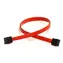 SuperMicro SATA 7-Pin-auf-7-Pin-Anschlusskabel, 35 cm, rot / SATA-Kabel / flach / bleifrei