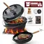 Gusskönig Schmortopf 7L mit Füßen / Gusseisentopf / gebraucht / für 3-6 Personen / Set mit Zubehör