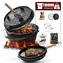 Gusskönig Schmortopf 7L ohne Füße / Gusseisentopf / gebraucht / für 3-6 Personen / Set mit Zubehör