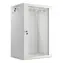 Lanberg WF01-6418-10S grau / Wandmontage-Rack / 19" / 18 HE / 600 × 450 mm / Flachverpackung