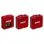 Rode Wireless GO Gen 3 rot / Drahtloses Mikrofonsystem / 2x Sender und 1x Empfänger / 3,5-mm-Klinkenanschluss / USB-C