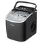 Euhomy IM016 schwarz / Eiswürfelbereiter / 12 kg/24 Std. / Selbstreinigung / Touch-Bedienung