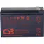 CSB UPS12460F2 / Ersatzbatterie für USV / 12 V / 9 Ah / AGM / F2