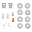 DJI ROMO Zubehörset / Zubehör für Saugroboter / DJI ROMO S, A, P / Bürsten, Pads, Filter