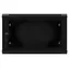 Lanberg WF01-6406-23B schwarz / Wandschrank / 19" / 6 HE / 600 x 450 mm / perforierte Tür / flach verpackt