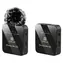 Puluz PU3153B / Drahtloses Ansteckmikrofon / Sender + Empfänger / 2,4 GHz / Reichweite 10 m