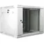 Lanberg WF02-6609-10S grau / Wandmontage-Rack / 19" / 9 HE / 600 x 600 mm / zweiteilig / flach verpackt