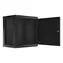 Lanberg WF01-6412-00B schwarz / Wandschrank / 19" / 12 HE / 600 × 450 mm / Metalltür