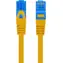 Lanberg CAT6A S/FTP orange / Patchkabel / LSZH / CCA / 0,5 m / RJ45-RJ45 / Fluke-geprüft