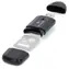 Nedis Speicherkartenleser schwarz / Speicherkartenleser / MMC / SD / SDHC / USB 2.0