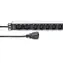 Digitus DN-95427 / Steckdosenleiste / 19 Zoll 1 HE / 10x C13/C19 / 3600 W / Kabel 2 m IEC C20