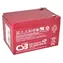 CSB 6-DZM-12 / Blei-Sicherung / VRLA AGM / 12 V / 15 Ah