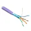 Planet Elite FTP-Kabel Cat5e lila / FTP / geschirmt - Draht / 4 Adern / 305 m