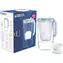 Brita Glass blau / Wasserfilterkanne / 2,5 l / 2× Maxtra PRO Filter