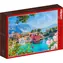 ALIPSON Puzzle Buntes Dorf Assos, Griechenland / 500 Teile