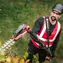 Einhell GP-HH 18/50 Li T BL-Solo / Akku-Teleskop-Heckenschere / 18 V / Schnittlänge 50 cm / ohne Akku