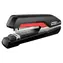 Rapid Supreme S17 SuperFlatClinch Hefter schwarz/rot / 30 Blatt