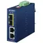 Planet IGT-2205AT-E / Industrieller Konverter / 2x 1000Base-T / 2x 1000Base-X SFP / IP40 / -40 bis 75 °C / 12-58 V DC