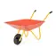 G21 Kinder-Gartenschubkarre / rot / Abmessungen 69 x 39 x 11 cm