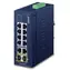 Planet IFGS-1022TF / Industrie-Switch / 8x 100 Mbit/s / 2x 1 Gbit/s SFP / -40 bis 75 °C / IP30 / Lüfterlos