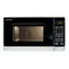 Sharp R-242 IN-W silber / Mikrowelle / 800 W / 20 l / 11 Leistungsstufen