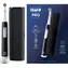 Oral-B Pro 1 CrossAction schwarz / Elektrische Zahnbürste / 3 Reinigungsmodi / 2-Minuten-Timer / Reiseetui