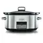 Crockpot CSC063X schwarz/silber / Schongarer / 7,5 l / Keramiktopf / 320 W / 20-Stunden-Timer
