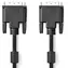 Nedis DVI-D-Kabel 24+1 schwarz / Kabel / DVI-D (M) - DVI-D (M) / 10 m / 2560x1600 / vernickelt