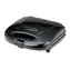 MpM MOP-47 schwarz / Sandwichmaker / 900 W / 2 Sandwiches / 4 Dreiecke / Antihaftbeschichtung