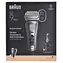 Braun Series 9 Pro+ 9675cc grau / Rasierer / Herren / Folienrasierer / Nass & Trocken / 60 Min. Betriebsdauer