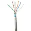 Nedis Netzwerkkabel CAT6 Grau / Netzwerkkabel / F/UTP / CCA / 100 m / Box