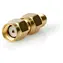 Nedis Adapter RP-SMA(M) - SMA(F) gold / Adapter / vergoldete Kontakte / 50 Ohm / 2 Stück.