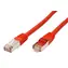 Value S/FTP Patchkabel Cat6 rot, 0,5 m / Patchkabel / RJ45-RJ45