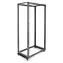 StarTech 42U offenes Rack / Rackmontage / 19" / 4-Pfosten / Verstellbare Tiefe 58-104 cm / Mobil