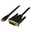 StarTech Mini HDMI - DVI-D schwarz / Adapterkabel / 1 m